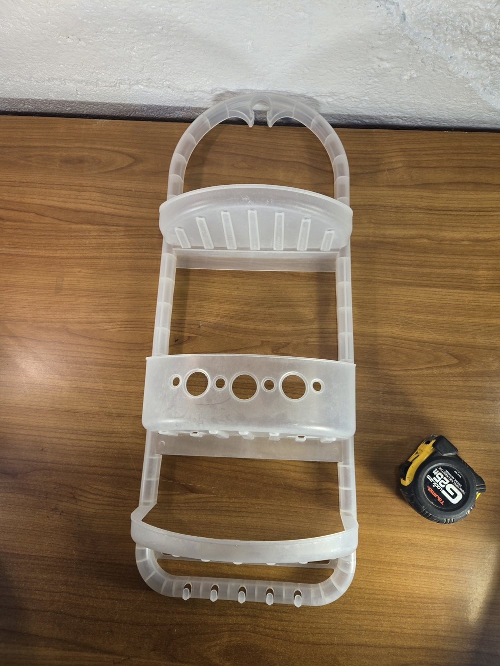 Mainstays Large Over the Shower Caddy with Shelves and Deep Basket Heavy Duty